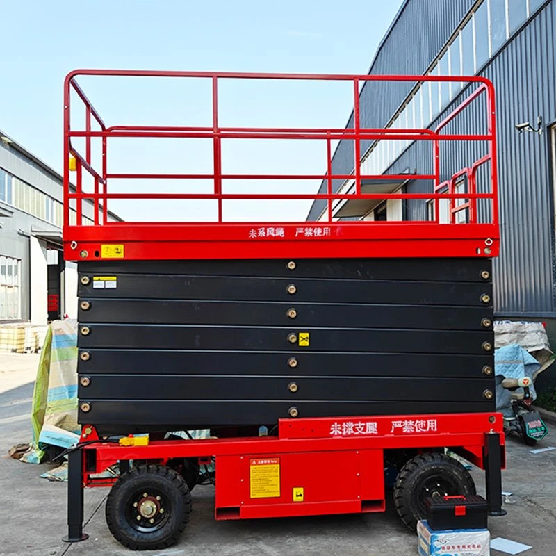 220V 380V sleepbare schaarhoogwerker