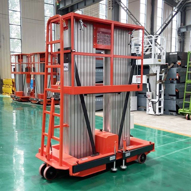 Double Mast Aluminum Alloy Lift For Warehouse suppliers