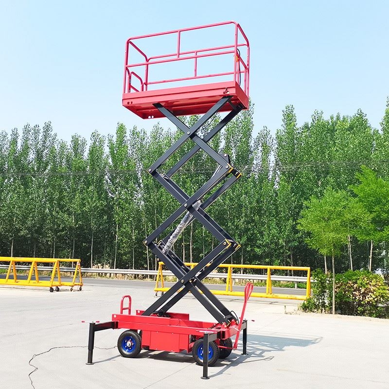 Manual Towable Scissor Lift high quality