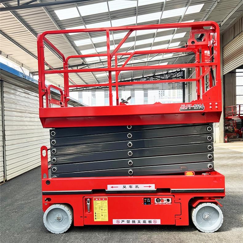 Self Propelled Steel Scissor Lift factory