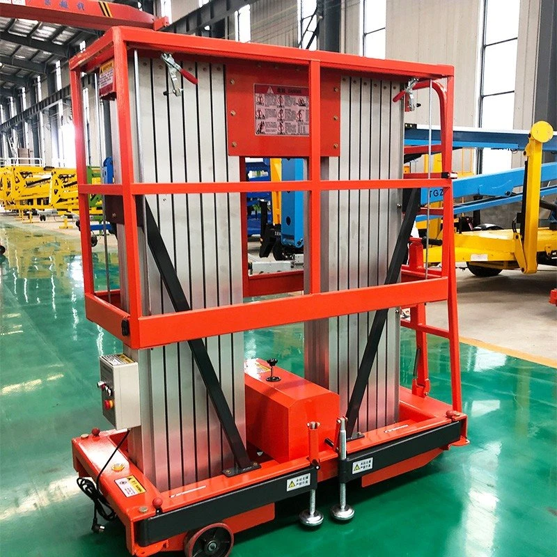 Self Propelled Vertical Mast Lift With Telescopic Arm factory